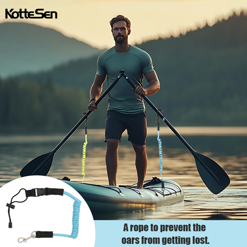 Stand Up Paddle Leash - Paddle Rope, Inflatable Kayak Anti-Loss Safety