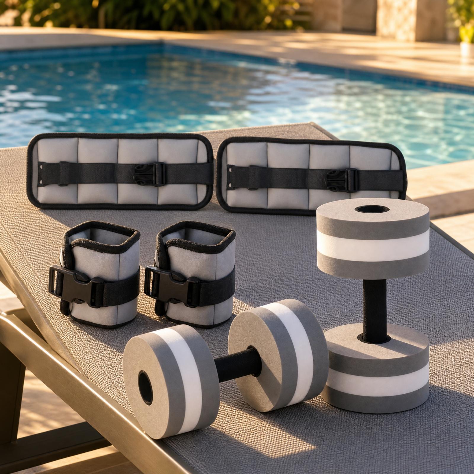 Adjustable Foam Aquatic Dumbbe - Aquatic Aerobics review and price