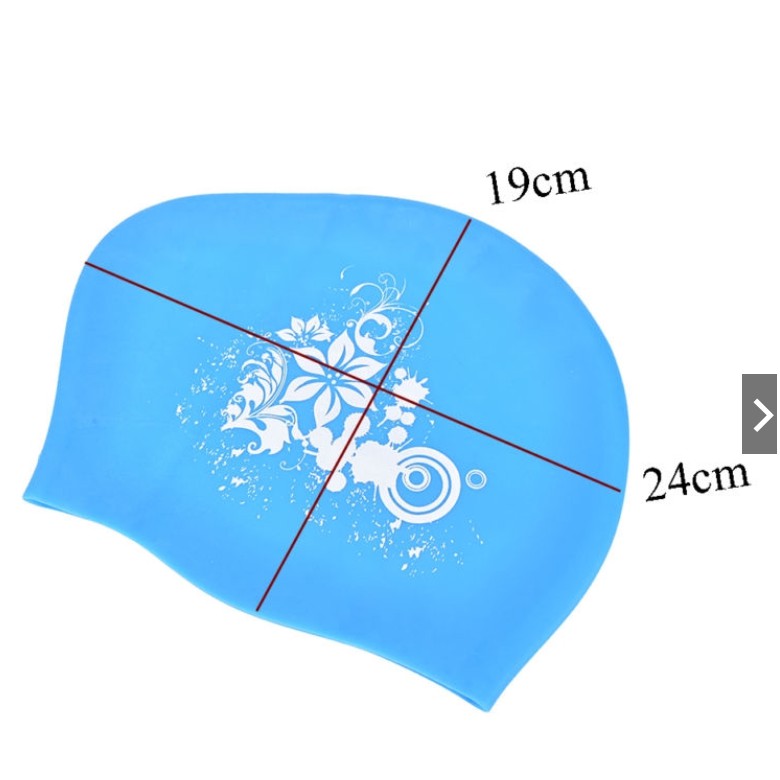 Silicone Swimming Cap for Long - Aquatic Sports Cap review and price