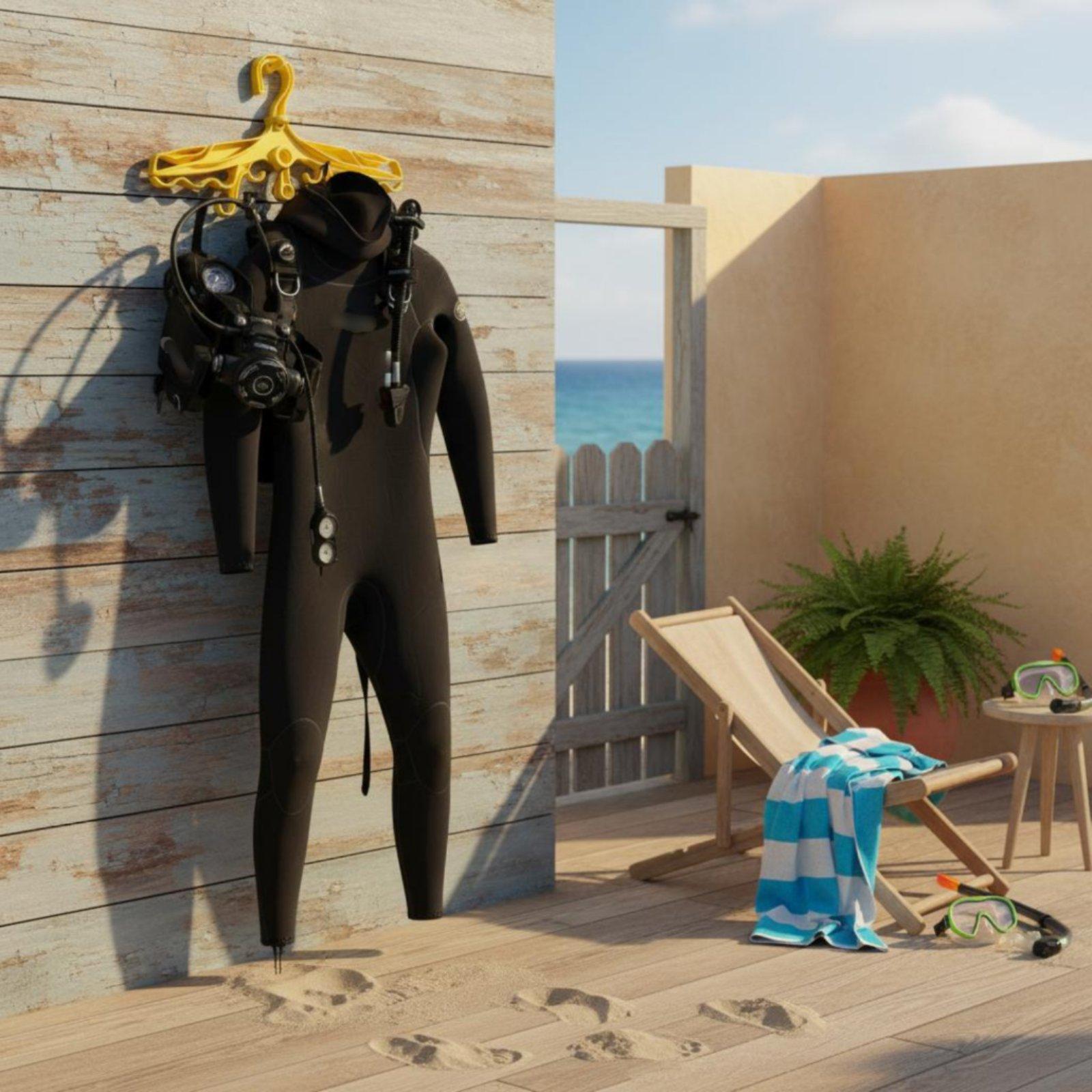 Plastic Diving Hanger with Eig - Aquatic Sports And Scuba review and price