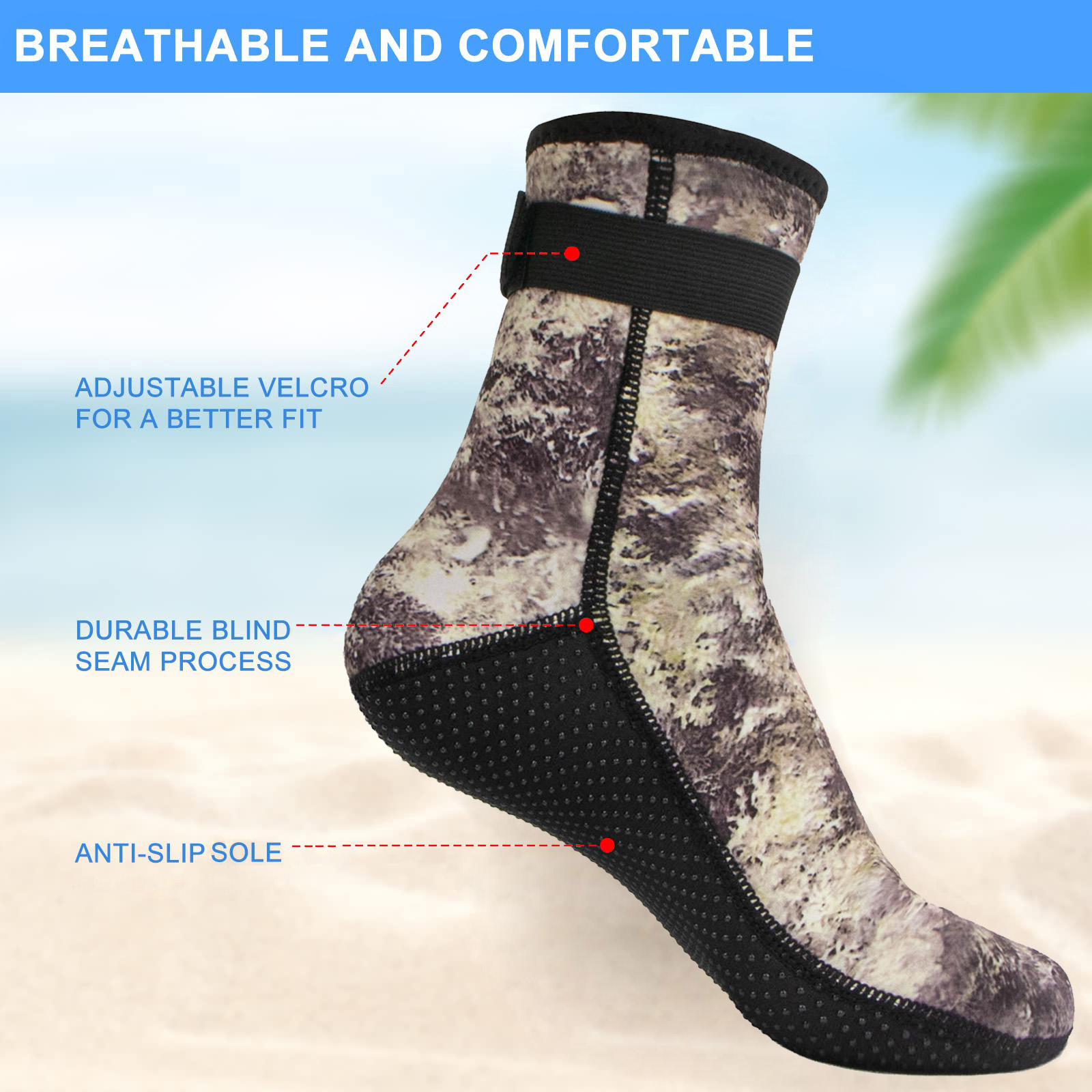 3mm Neoprene Water Socks Divin - Wetsuit 3Mm Neoprene review and price