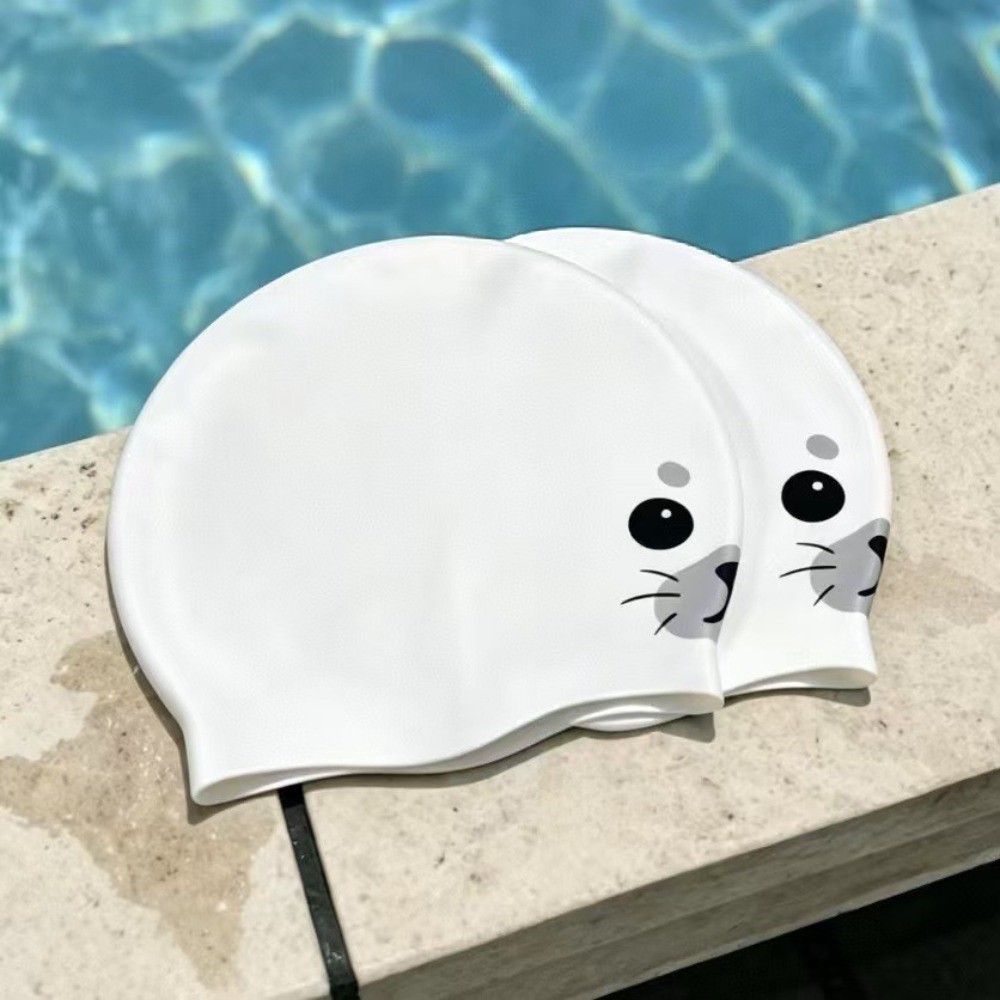Cute Waterproof Silicone Swim  - Aquatic Sports Cap review and price