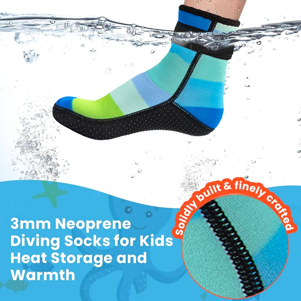 3mm Kids Diving Socks Non-slip - Wetsuit 3Mm Neoprene review and price