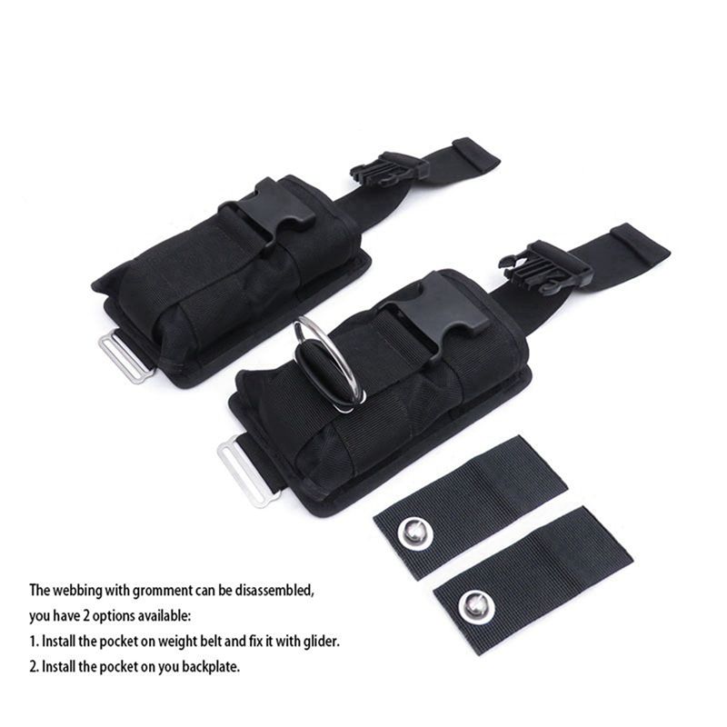 New 6Pcs Spare Black 1680D Nyl - Dive Weight Belt review and price