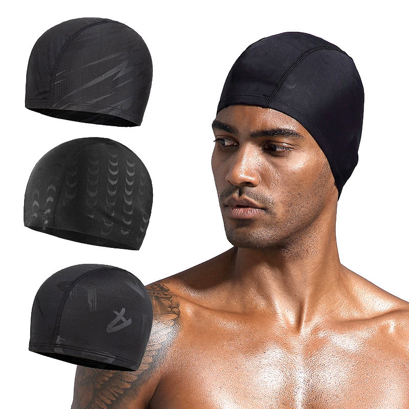 1pc Nylon Waterproof Swim Cap  - Aquatic Sports Cap review and price